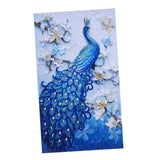 Maxbell Peacock Shaped DIY 5D Diamond Embroidery Painting Kit for Beginner Art Home Decor - Aladdin Shoppers