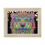 Maxbell Colorful Dog Special Shaped Diamond Painting By Numbers for Beginner 27*37cm - Aladdin Shoppers