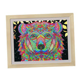 Maxbell Colorful Dog Special Shaped Diamond Painting By Numbers for Beginner 27*37cm - Aladdin Shoppers