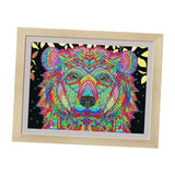 Maxbell Colorful Dog Special Shaped Diamond Painting By Numbers for Beginner 27*37cm - Aladdin Shoppers