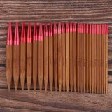 Maxbell Maxbell 13 Sizes Interchangeable Carbonized Bamboo Circular Knitting Needles Sets