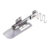 Maxbell Silver Metal CoverStitch Machine Binder, Single-Fold Binding Attachment - Aladdin Shoppers