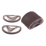 50 Pieces Abrasive Sanding Belts Sandpaper, Metal Polishing Cutter Machine Sewing Machine Parts - Aladdin Shoppers