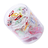 Maxbell Maxbell 120pcs Quilting Supplies Sewing Clips 4 Sizes Multipurpose Quilting Clips Wonder Clips for Crafts