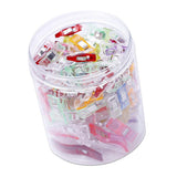 Maxbell Maxbell 120pcs Quilting Supplies Sewing Clips 4 Sizes Multipurpose Quilting Clips Wonder Clips for Crafts