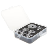 Maxbell 7pcs Clarity Free Motion Echo Quilting Presser Foot Set For Domestic Sewing Machines - Aladdin Shoppers