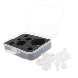 Maxbell 7pcs Clarity Free Motion Echo Quilting Presser Foot Set For Domestic Sewing Machines - Aladdin Shoppers