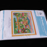 Maxbell Cross Stitch Set DIY Handmade Needlework Counted Embroidery Kit 14CT Beautiful Scenery of Country Pattern Home Decoration - Aladdin Shoppers