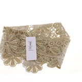 Maxbell Flower & Leaf Embroidered Lace Collar Trim Clothes Sewing Applique for Woman - Aladdin Shoppers