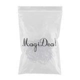 Maxbell 200Pcs 40*3mm Plastic Clip With Teeth For Dress Shirt Garment Packaging DIY - Aladdin Shoppers