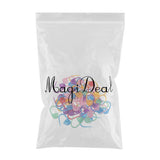Maxbell 50 Pieces Stitch Markers Knitting Crochet Locking Accessories Needle Clip Counter - Aladdin Shoppers