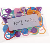 Maxbell 50 Pieces Stitch Markers Knitting Crochet Locking Accessories Needle Clip Counter - Aladdin Shoppers