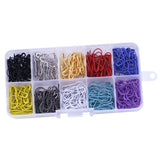 900pcs Metal Calabash Bulb Gourd Pear Shape Small Coilless Tag Safety Pins