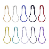 900pcs Metal Calabash Bulb Gourd Pear Shape Small Coilless Tag Safety Pins
