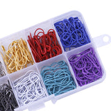 900pcs Metal Calabash Bulb Gourd Pear Shape Small Coilless Tag Safety Pins