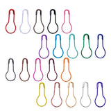 900pcs Metal Calabash Bulb Gourd Pear Shape Small Coilless Tag Safety Pins