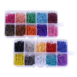 900pcs Metal Calabash Bulb Gourd Pear Shape Small Coilless Tag Safety Pins