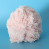 32 Meters Soft Fluffy Faux Fur Yarn for Crocheting Knitting  Pink