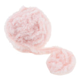 32 Meters Soft Fluffy Faux Fur Yarn for Crocheting Knitting  Pink