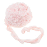 Maxbell 2pcs 32 Meters Soft Fur Yarn for Crocheting Knitting Coral and Pink