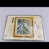 Maxbell Stamped Snowscape Pattern Cross Stitch Kits 11CT Embroidery Cloth DIY Sewing Package - Aladdin Shoppers