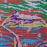 Maxbell 11CT Counted & Stamped Cross Stitch Kit for Beginners Embroidery Dolphins Patterns - Aladdin Shoppers