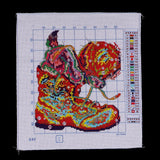 Maxbell Boots and Dog Cross Stitch Kits Dimensions 11CT Counted for Kids Children - Aladdin Shoppers