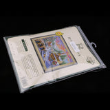 Maxbell Stamped Cross Stitch Kits Patterns Embroidery Kit - Winter Village, 11 Counted 67x52cm - Aladdin Shoppers