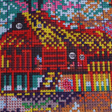 Maxbell Country Landscape Stamped Cross Stitch Kits for Beginners Hand Embroidery Kit - Aladdin Shoppers