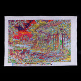 Maxbell Stamped Cross Stitch Kit 11CT Embroidery Cloth Pre-Printed Garden House Pattern DIY Needle Crafts for Adults Beginners - Aladdin Shoppers