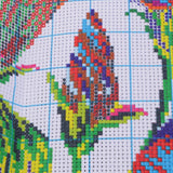 Maxbell Blue Flowers Stamped Cross Stitch Kits Dimensions Embroidery for Adults Beginners 11CT - Aladdin Shoppers