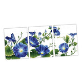Maxbell Blue Flowers Stamped Cross Stitch Kits Dimensions Embroidery for Adults Beginners 11CT - Aladdin Shoppers