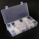 Maxbell 18 Compartments Embroidery Floss Organizer Box with 120pcs Plastic Floss Bobbins for Cross Stitch - Aladdin Shoppers