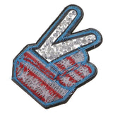 Maxbell 5Pcs Embroidered Star M Patch DIY Applique Iron On Fabric Bag Patches Sewing Crafts - Aladdin Shoppers