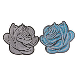 Maxbell 9 Pieces Mixed Colors Embroidered Flower Patches Iron Sew on Patches Sewing Applique Clothing Decoration - Aladdin Shoppers