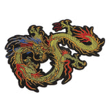 Dragon Patch Embroidery Embossed Sew On Applique DIY Crafts Clothes Decor - Aladdin Shoppers