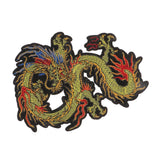 Dragon Patch Embroidery Embossed Sew On Applique DIY Crafts Clothes Decor - Aladdin Shoppers