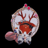 Animal Deer Heat Transfer Patch Sticker Iron-on Appliques DIY Clothing Decoration - Aladdin Shoppers