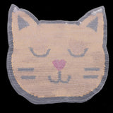 Cute Reversible Sequin Patches Cat Patches Sew On Embroidered Appliques DIY Motif for Clothing Decoration - Aladdin Shoppers