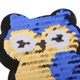 Cartoon Owl Reversible Sequins Iron On Patches for DIY Clothes Patch Appliques - Aladdin Shoppers