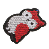Cartoon Owl Reversible Sequins Iron On Patches for DIY Clothes Patch Appliques - Aladdin Shoppers