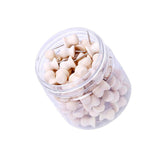 Maxbell 50 Pcs Wood Push Pins Decorative Modern Wooden Thumb Tacks with 1 Piece Storage Bottle - Aladdin Shoppers