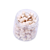 Maxbell 50 Pcs Wood Push Pins Decorative Modern Wooden Thumb Tacks with 1 Piece Storage Bottle - Aladdin Shoppers