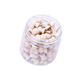 Maxbell 50 Pcs Wood Push Pins Decorative Modern Wooden Thumb Tacks with 1 Piece Storage Bottle - Aladdin Shoppers