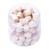 Maxbell 80Pcs Cylinder Wooden Thumb Tacks Rivets For DIY Cork Boards Map Photos Home Office Craft Projects - Aladdin Shoppers