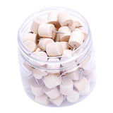 Maxbell 80Pcs Cylinder Wooden Thumb Tacks Rivets For DIY Cork Boards Map Photos Home Office Craft Projects - Aladdin Shoppers