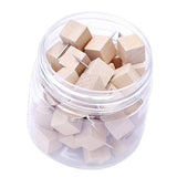 Maxbell 50 Pieces Map Tacks Wood Push Pins Wooden Head Steel Point Home Office Projects - Aladdin Shoppers
