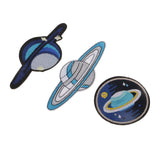 23pcs Star/Space Theme Embroidery Applique Sticker Clothes Hat Shoes Design /Repair Patch Decorations - Aladdin Shoppers
