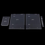4pcs/pack Leather Craft Transparent Acrylic Cross Body Shoulder Bag Mould Pattern Stencil Template - Aladdin Shoppers