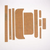 14pcs Shoulder Bag Design Clear Acrylic Stencil Template DIY Leather Crafts - Aladdin Shoppers